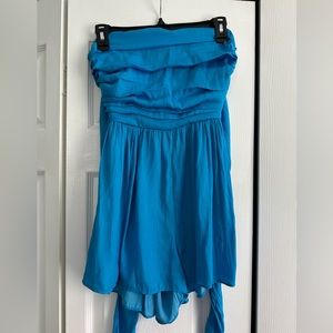 Vestique Satin Blue Romper